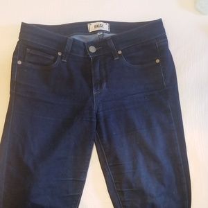 Paige Verdugo Ankle dark skinny leg jean, sz 27